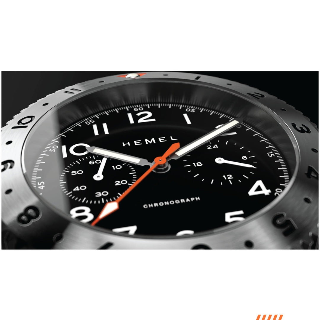 The Hemel HFT20 / VK64 configuration / Black Dial