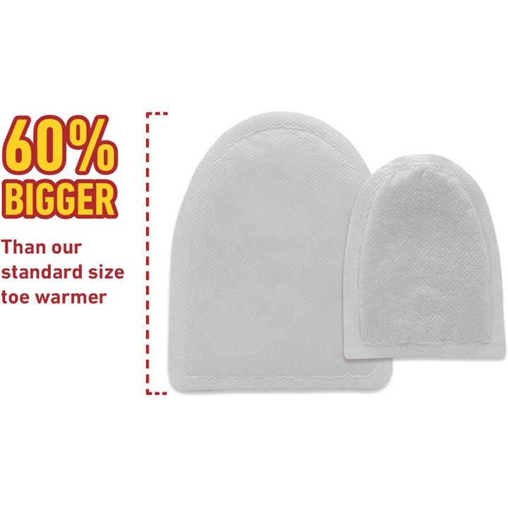 HotHands BigFoot Warmers - Long Lasting Safe Natural Odorless Air Activated Warmers - Up to 7 Hours of Heat - 5 Pair Pack