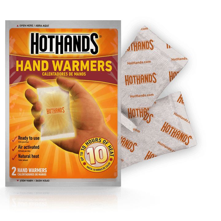 TRAPSKI HotHands Hand Warmers - Long Lasting Safe Natural Odorless Air Activated Warmers - Up to 10 Hours of Heat - 10 Pair Pack