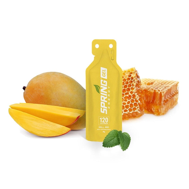 myspringenergy Mango Mint Energy Gel with 30 mg of Caffeine 120 Kcal