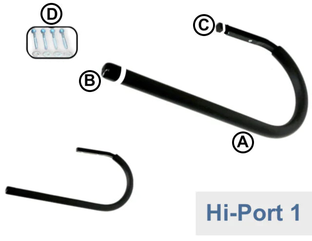 Hi-Port 1 SUP Storage Ceiling Hooks for 50 lbs Boards