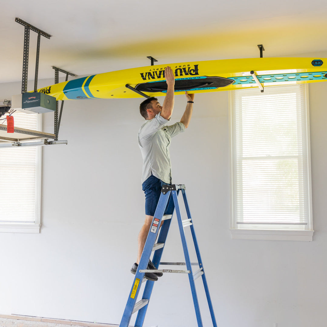 Hi-Port 2 SUP ceiling storage rack for paddleboards