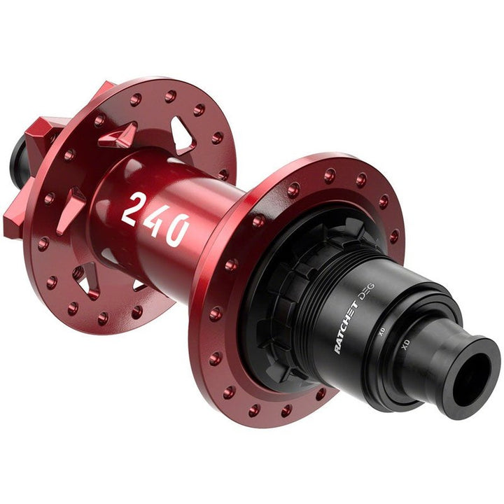 DT Swiss 240 DEG Rear Hub - 12 x 148mm, 6-Bolt, XD, Limited Edition Red, 32H, 90pt