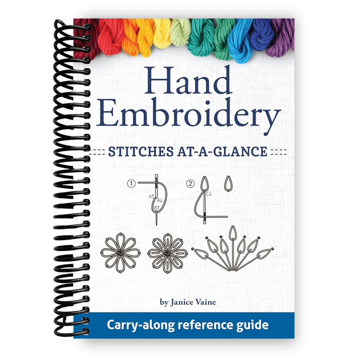 Hand Embroidery Stitches At-A-Glance