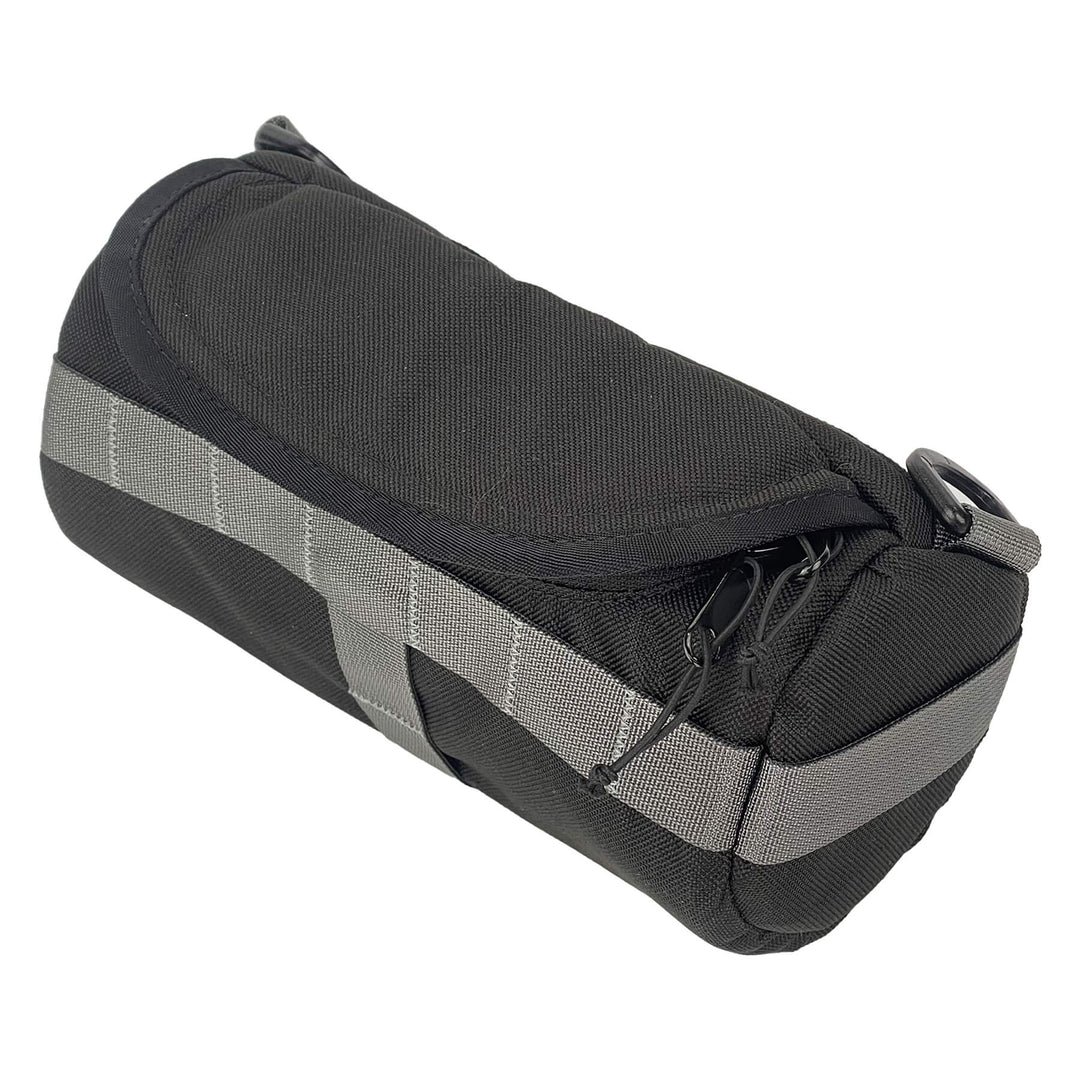 Handlebar Bag - Black & Green Burrito