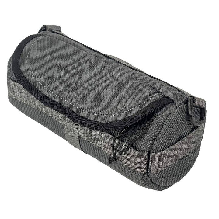 Handlebar Bag - Charcoal & Blue Burrito