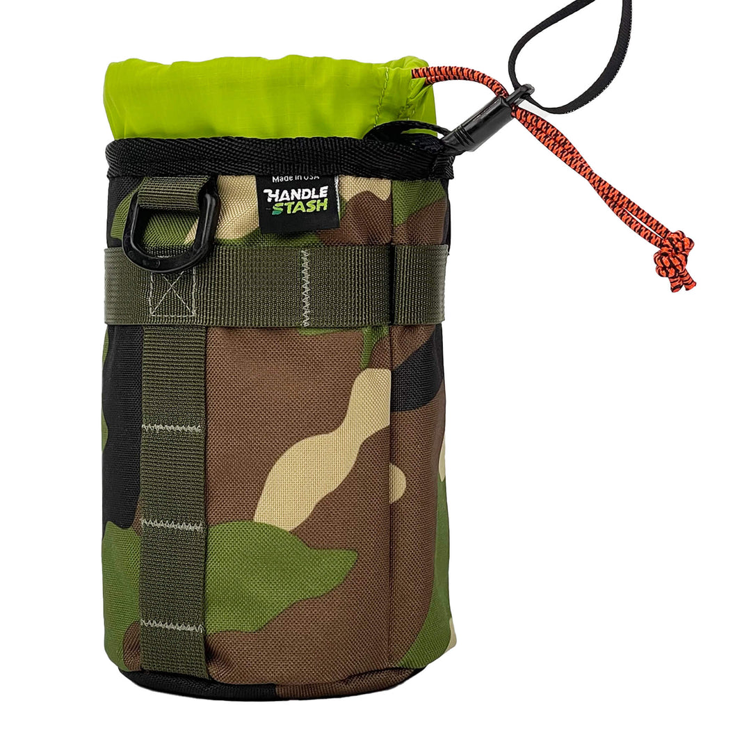 Stem Bag - Camo Lime Green