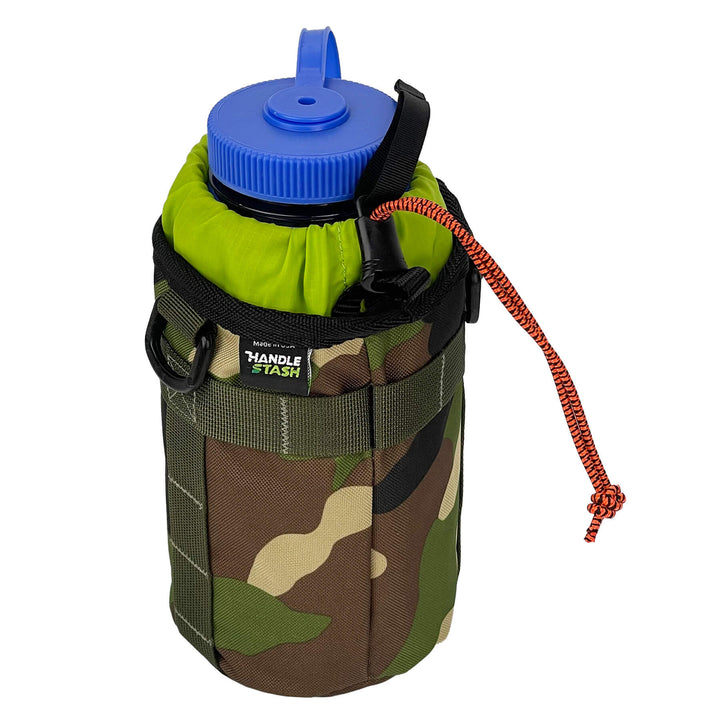 Stem Bag - Camo Lime Green