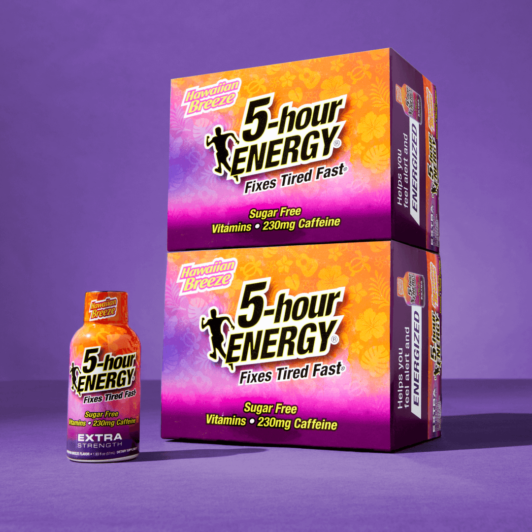 5-hour Energy Hawaiian Breeze Flavor Extra Strength 5-hour ENERGY Shots