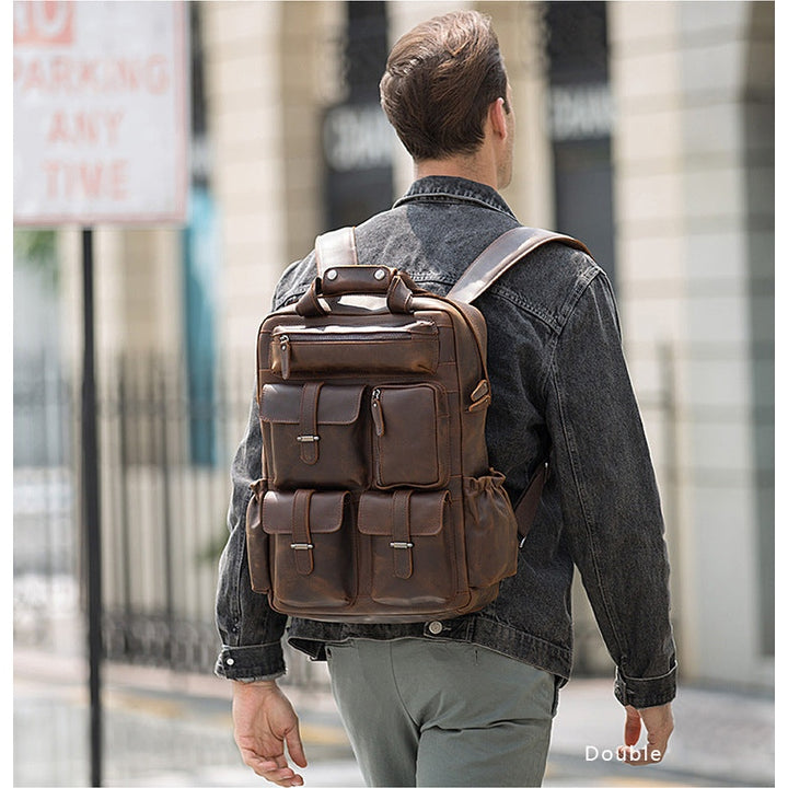 The Shelby Backpack | Handmade Genuine Leather Backpack