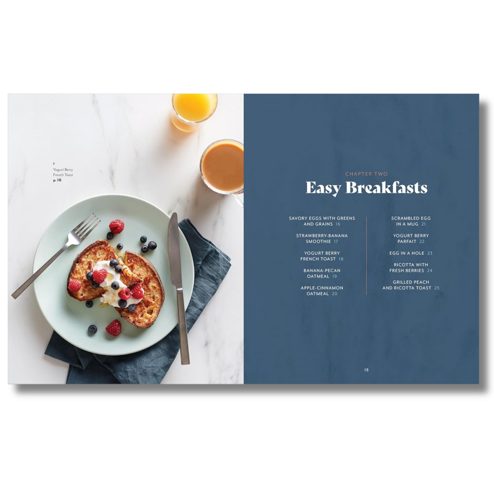 Healthy Cooking for One Cookbook: 75 Delicious Recipes Made Simple Spiral Bound