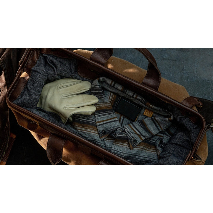 Heritage Waxed Canvas Lineman Duffle Bag