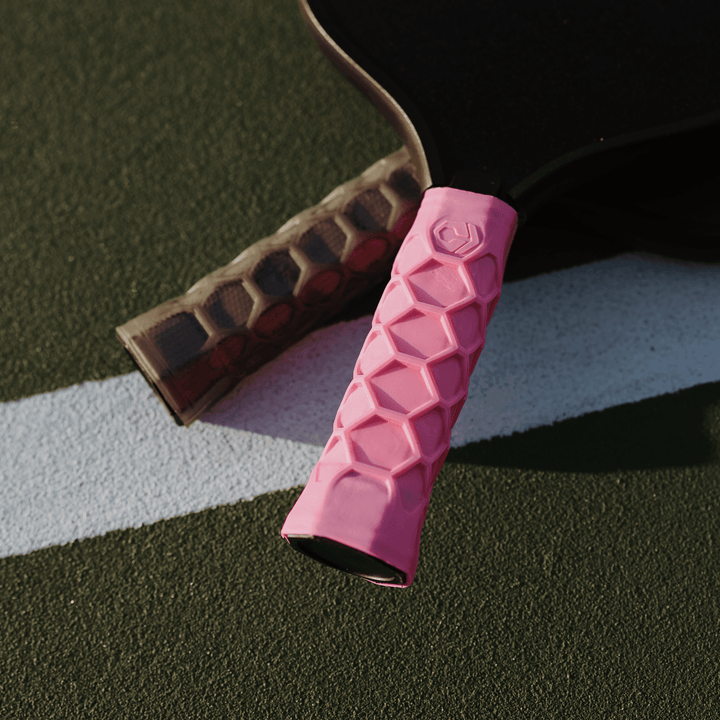 Hesacore Pickleball Grip - 5.25 Inches Long - Regular Soft Feel - Pink