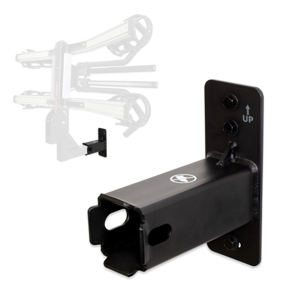 Hitch Wall Mount Rack for Bike and Cargo Storage