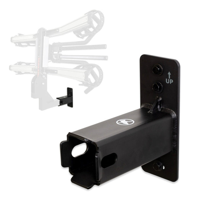 Hitch Wall Mount Rack for Bike and Cargo Storage