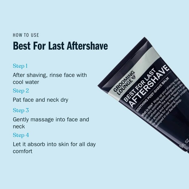 Grooming Lounge Best For Last Aftershave