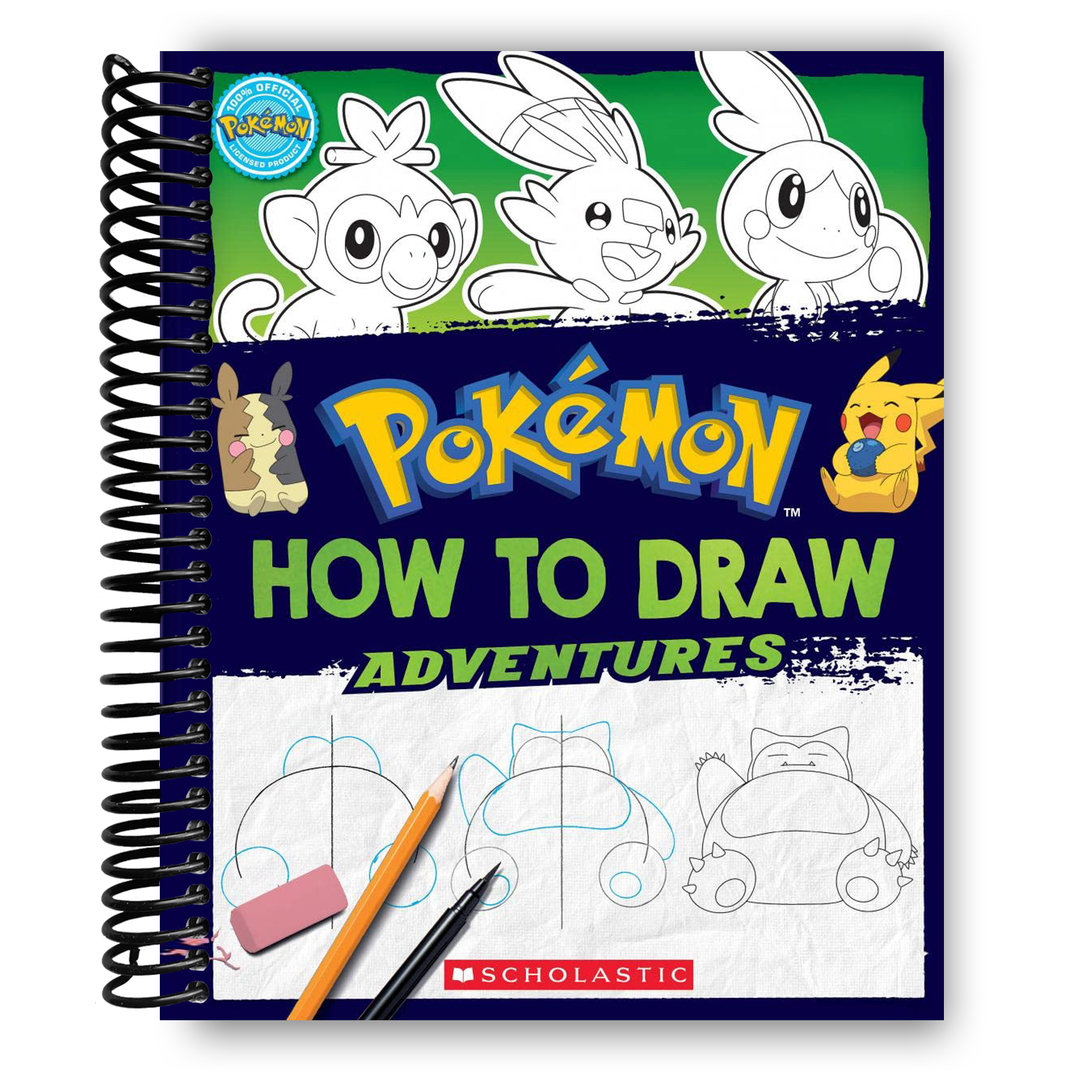 How to Draw Adventures Pok√©mon Spiral Bound