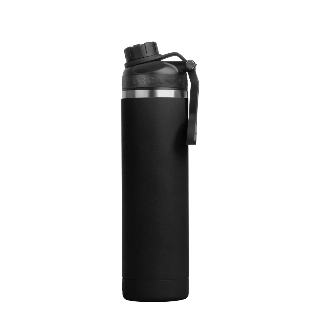 TRAPSKI HYDRA™ 22OZ Water Bottle with Powder Coat Finish & Silicone Grip Whale Tale Handle