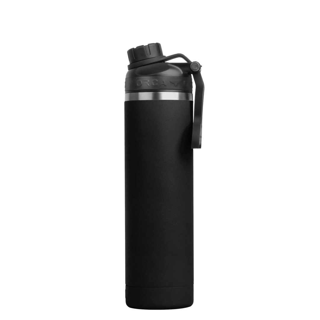 TRAPSKI HYDRA™ 22OZ Water Bottle with Powder Coat Finish & Silicone Grip Whale Tale Handle