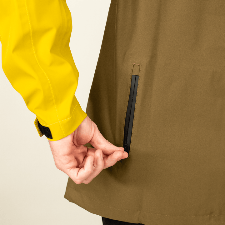 Handup HydroSend Shell - Citrine/Forest Khaki