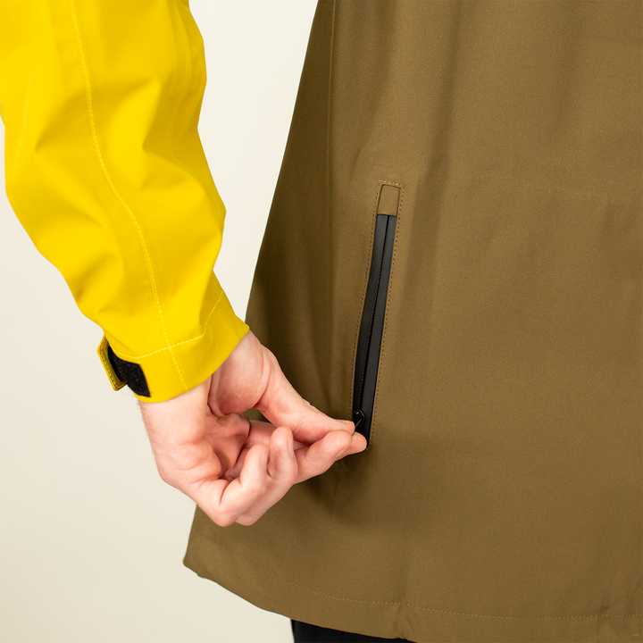 Handup HydroSend Shell - Citrine/Forest Khaki