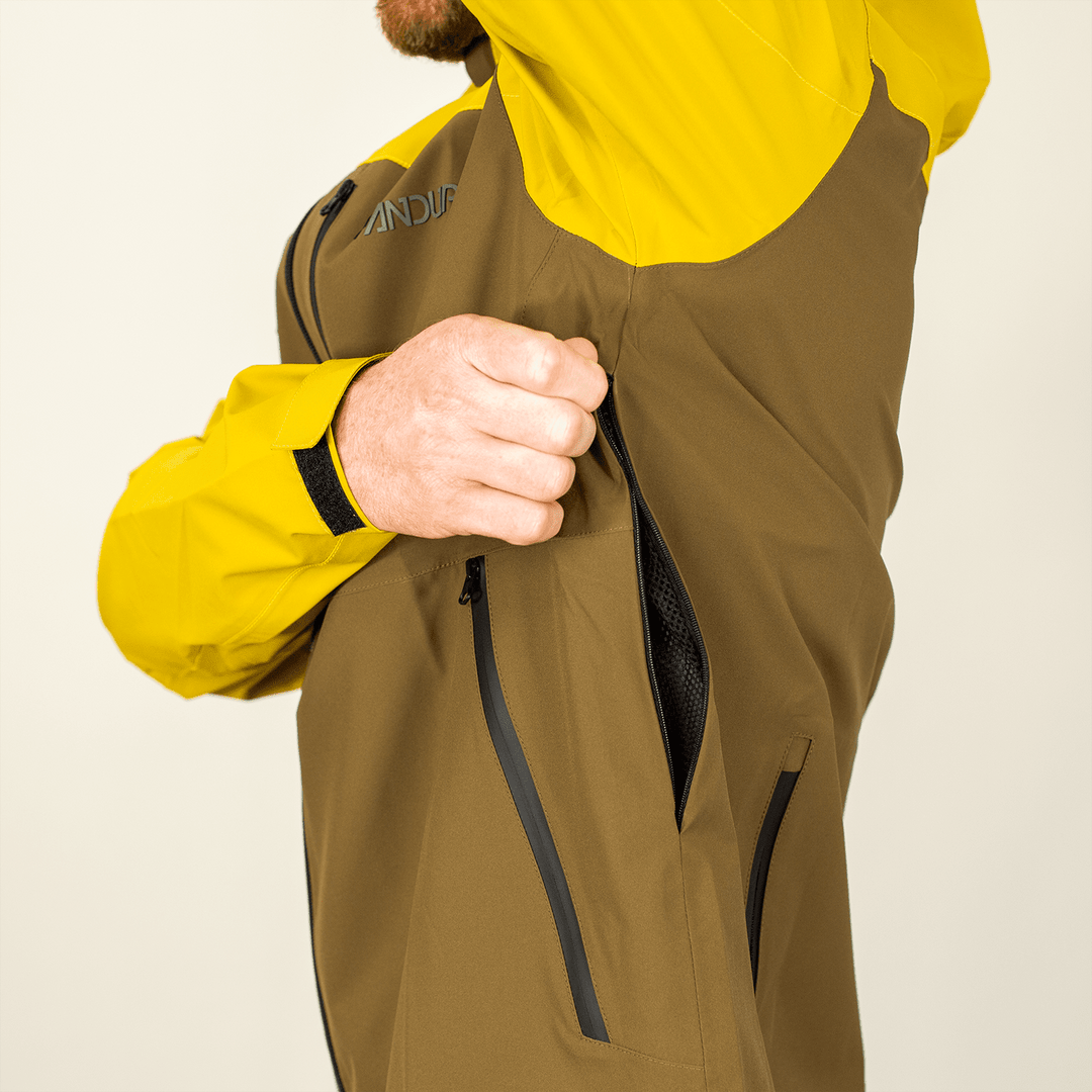 Handup HydroSend Shell - Citrine/Forest Khaki