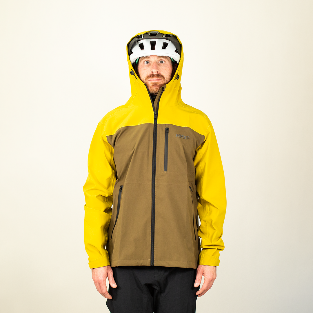 Handup HydroSend Shell - Citrine/Forest Khaki