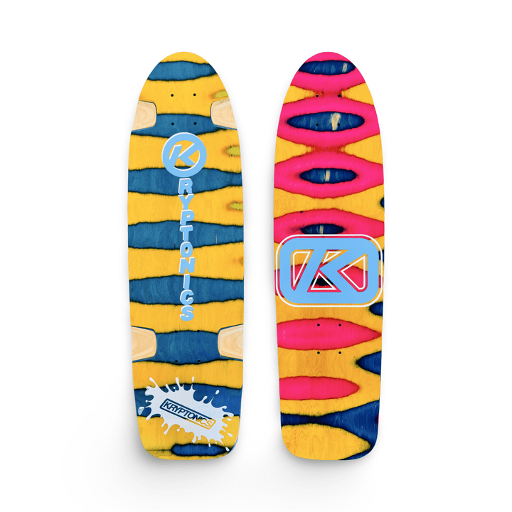 Kryptonics One of a Kind Cruiser Skateboard Deck 8.5''x31''