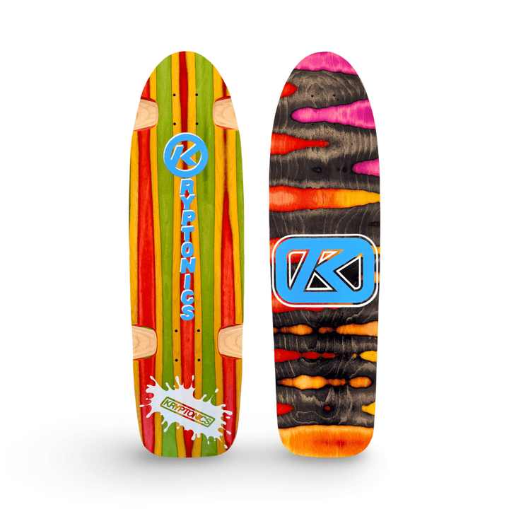 Kryptonics One of a Kind Cruiser Skateboard Deck 8.5''x31''
