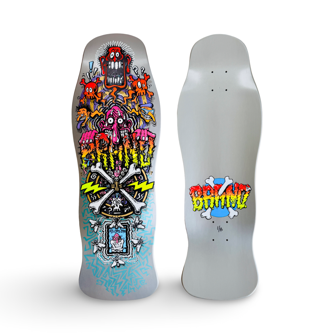 X-Dream HAND-PAINTED Limited Edition Deck 10"x30.25" (1 of 8)