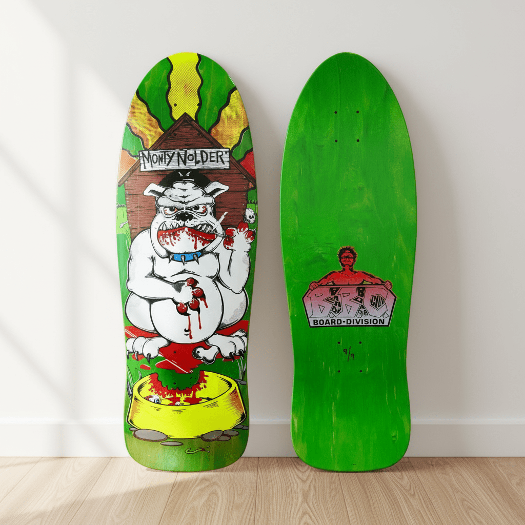 Monty Nolder BBC Bulldog Limited Edition Hand-Painted Deck