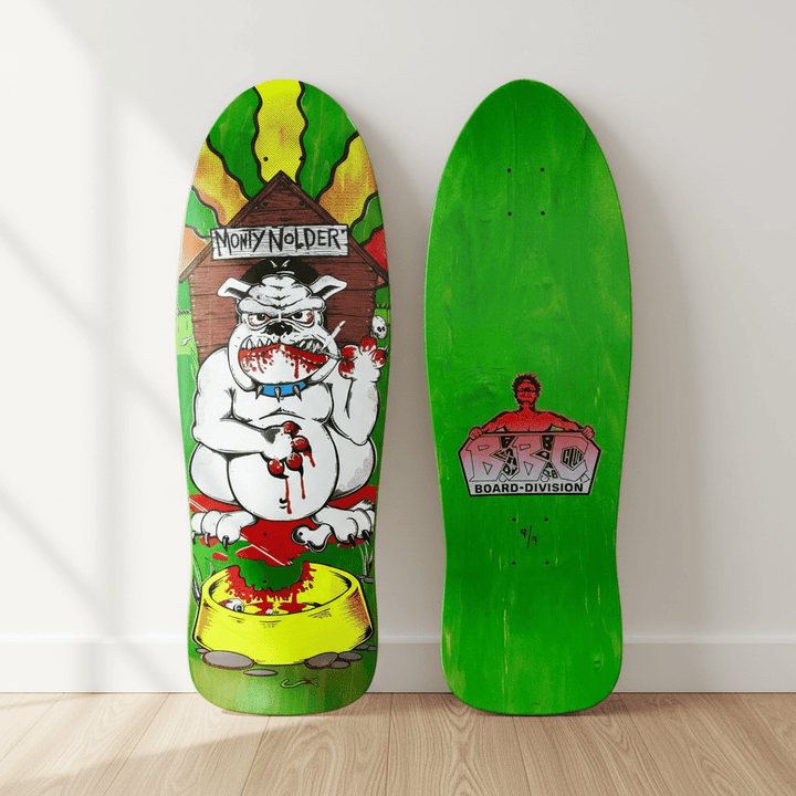Monty Nolder BBC Bulldog Limited Edition Hand-Painted Deck