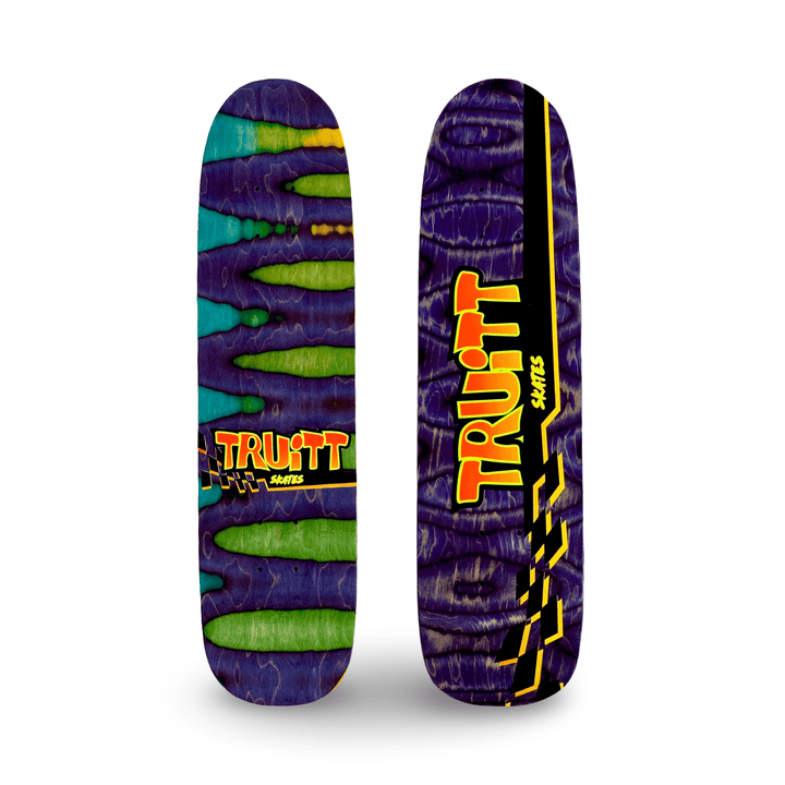Truitt Skates Freestyle Deck - Spectrum 7.3" x 28" Hand-Painted & Autographed