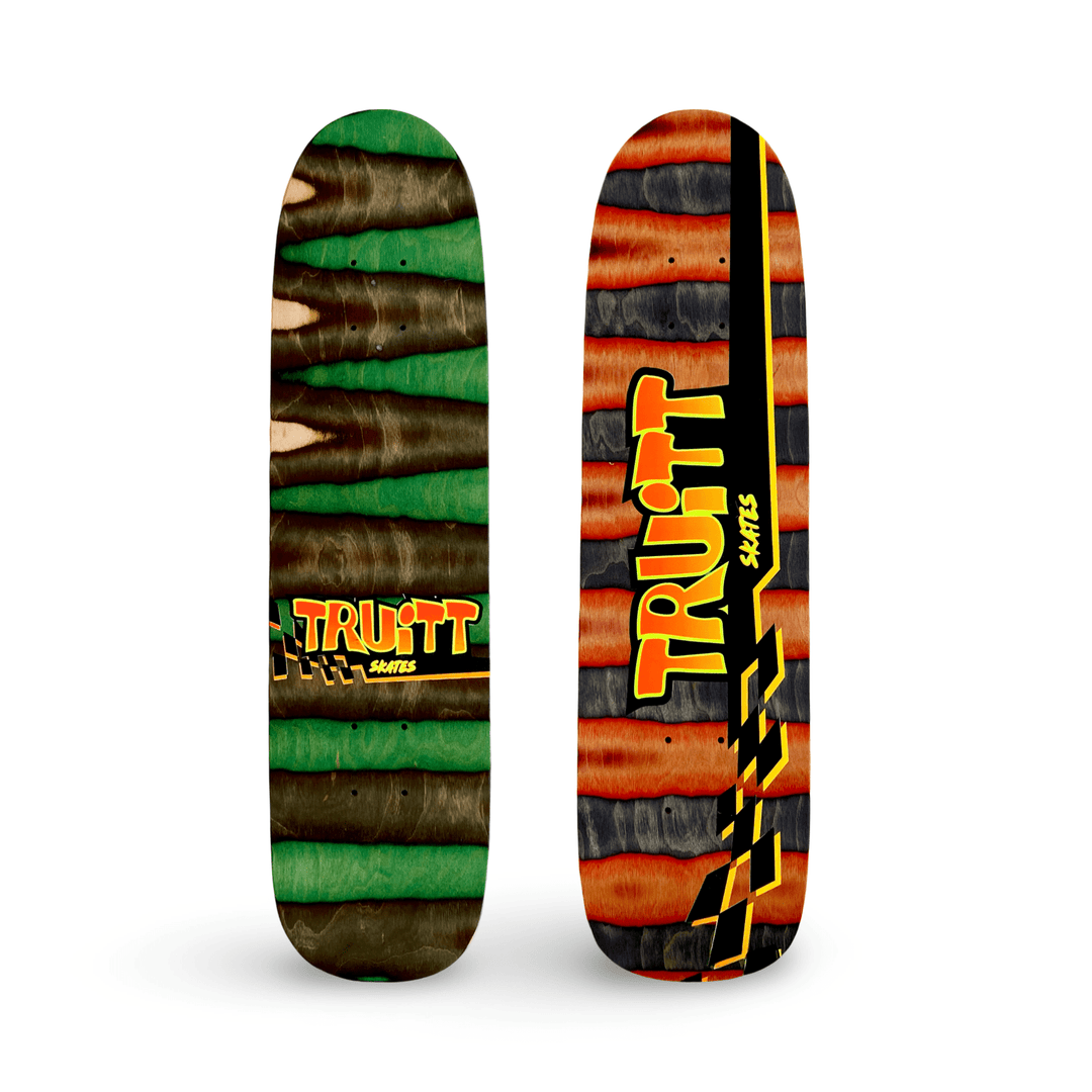 Truitt Skates Freestyle Deck - Spectrum 7.3" x 28" Hand-Painted & Autographed