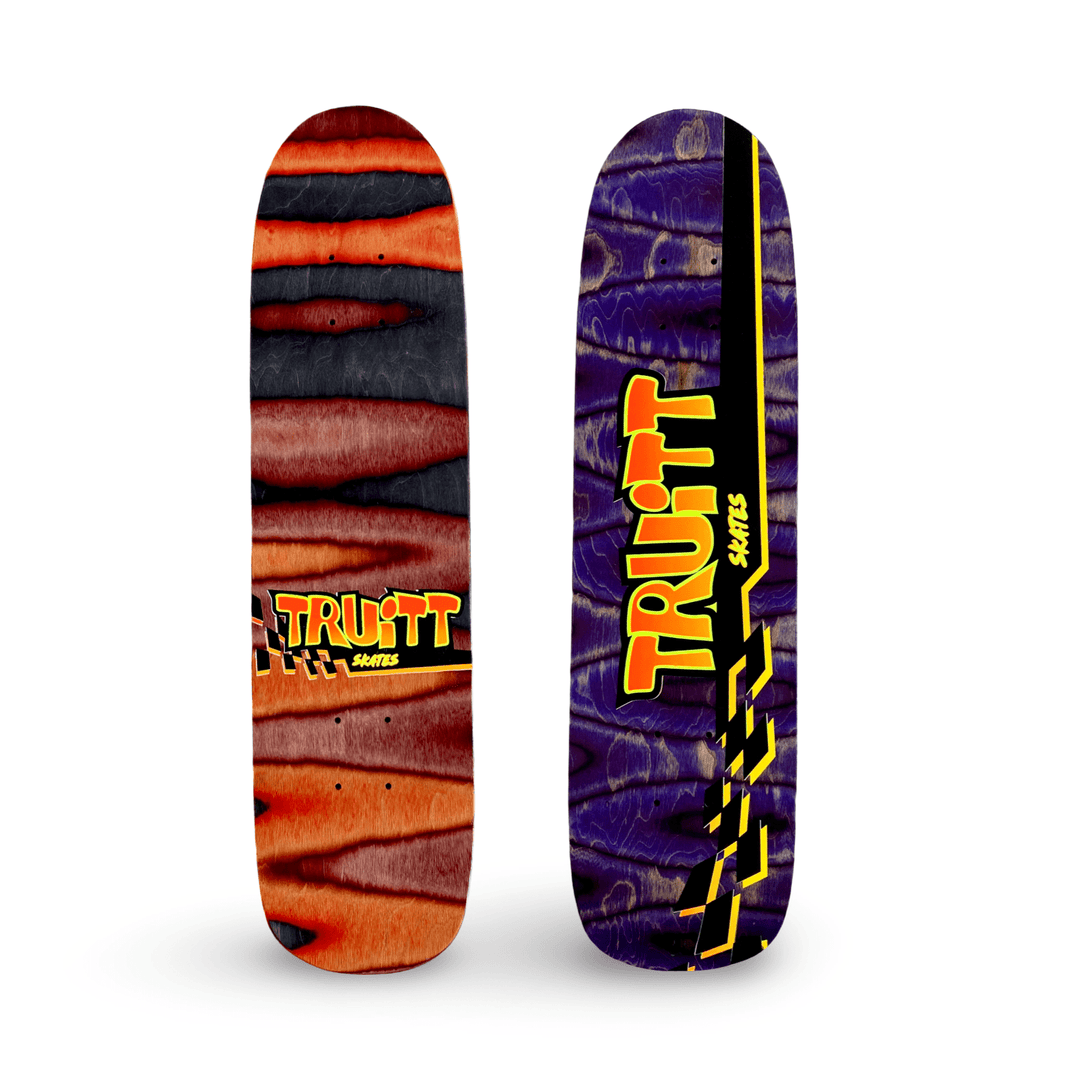 Truitt Skates Freestyle Deck - Spectrum 7.3" x 28" Hand-Painted & Autographed