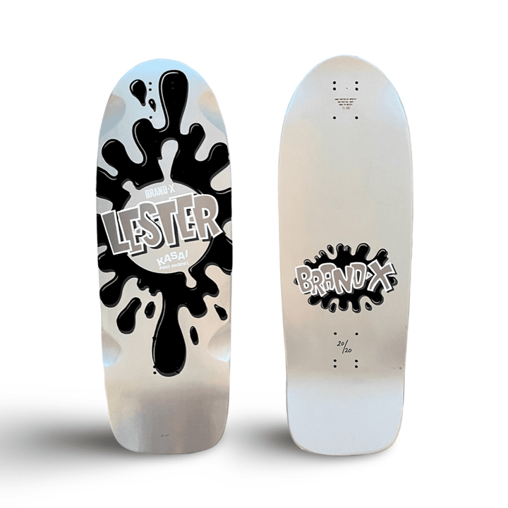 Lester Kasai Hand-Painted Limited Edition Skateboard Deck