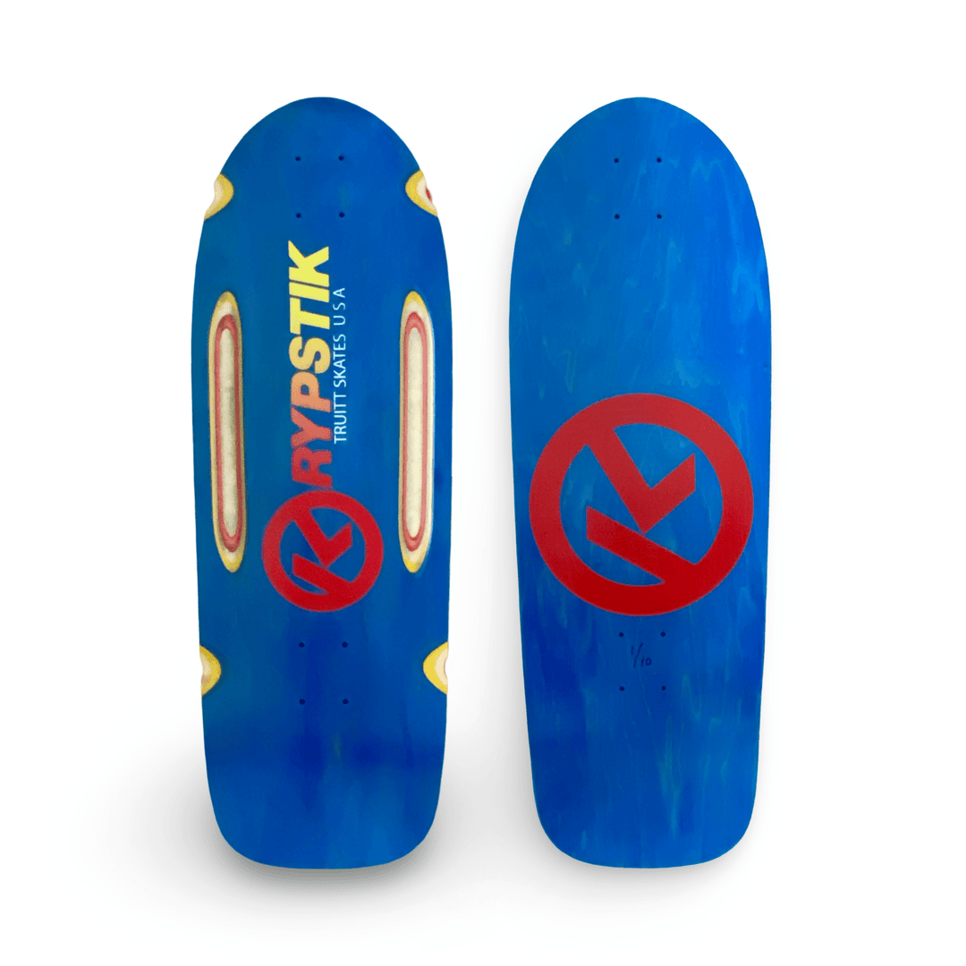 Krypstik Routed 10”x30” Limited Edition Deck HAND-PAINTED 1 of 10