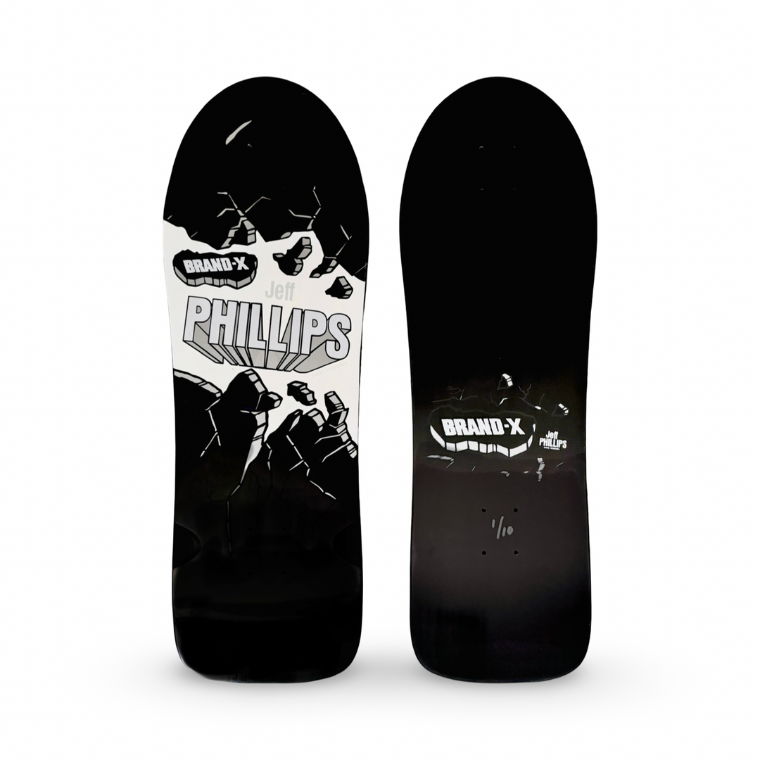 Jeff Phillips BREAKOUT Limited Edition Series, HAND-PAINTED Metallic Deck (1 of 10)