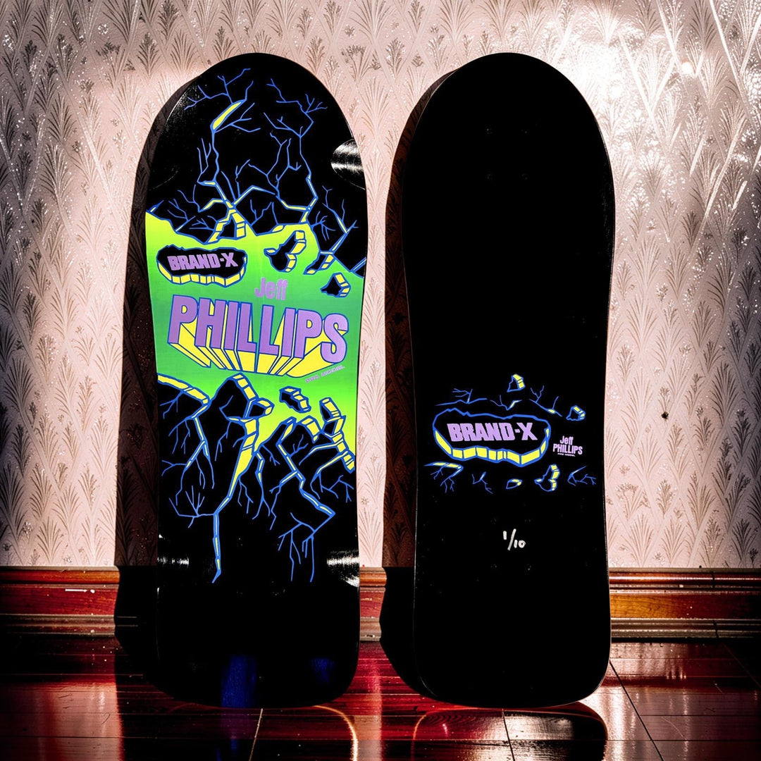 Jeff Phillips BREAKOUT (original shape) Limited Edition Series, HAND PAINTED Deck (PRE-ORDER, JUNE 2026)