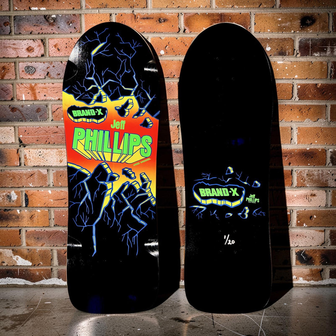 Jeff Phillips BREAKOUT (original shape) Limited Edition Series, HAND PAINTED Deck (PRE-ORDER, JUNE 2026)