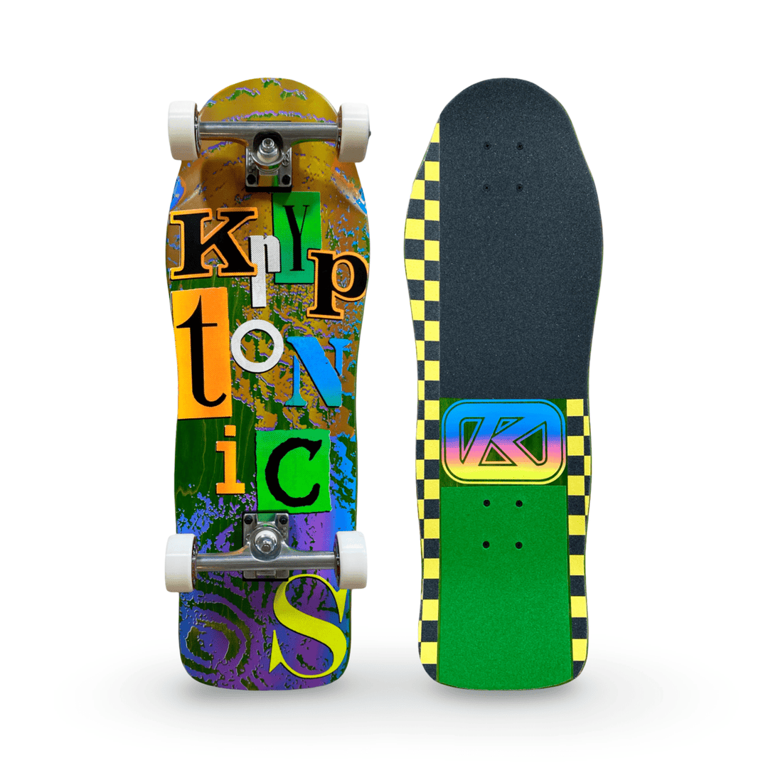 Kryptonics Ransom LIMITED EDITION 10.1"x30" HAND PAINTED Complete 1 of 3