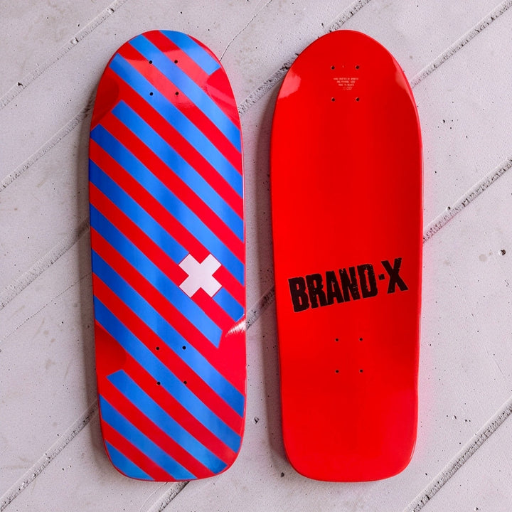 Hand Painted Vertical Hold 10x30 Skateboard Deck