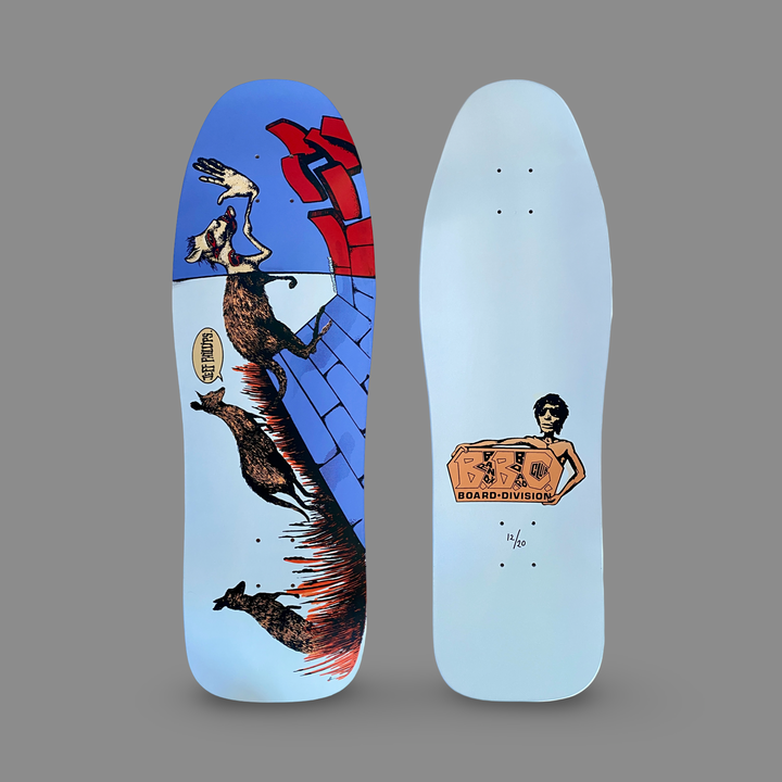 Jeff Phillips Kangaroo Limited Edition BBC Deck, HAND-PAINTED 10"x31" 1 of 20