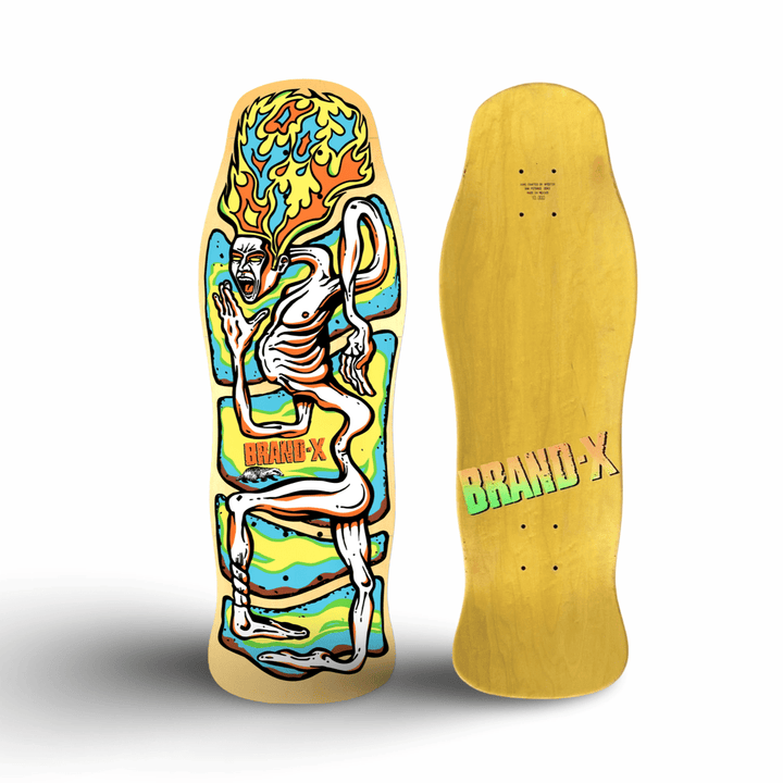 Rubberman 10"x30.25" Limited Edition Deck HAND PAINTED 1 of 5