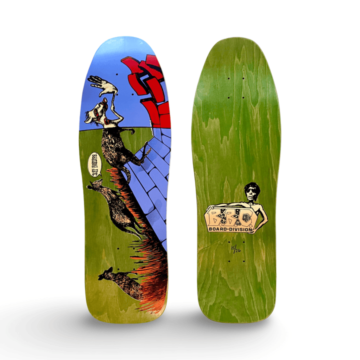 Jeff Phillips Kangaroo Limited Edition BBC Deck, HAND-PAINTED 10"x31" 1 of 26