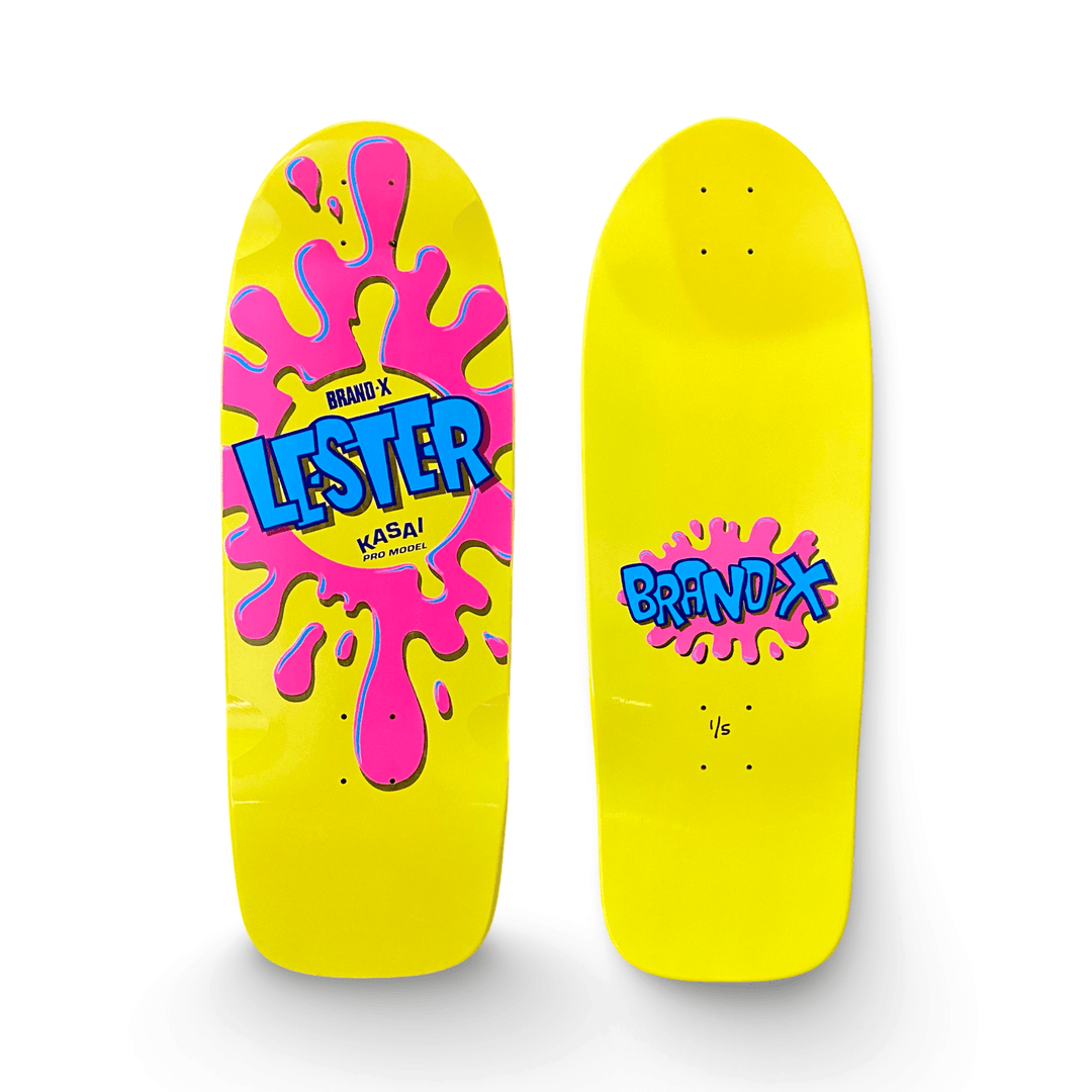 Lester Kasai 10”x30” HAND PAINTED Limited Edition Deck 1 of 19