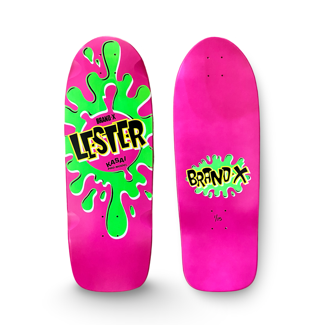Lester Kasai 10”x30” HAND PAINTED Limited Edition Deck 1 of 15