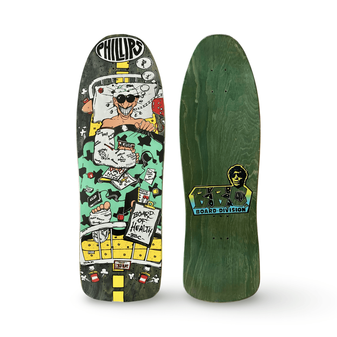 Jeff Phillips Limited Edition Skateboard Deck - Hand-Painted