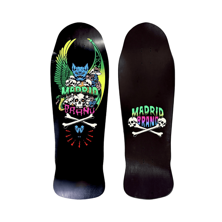 Brand-X-Madrid Collab Limited Edition Deck 10.25"x31" HAND-PAINTED