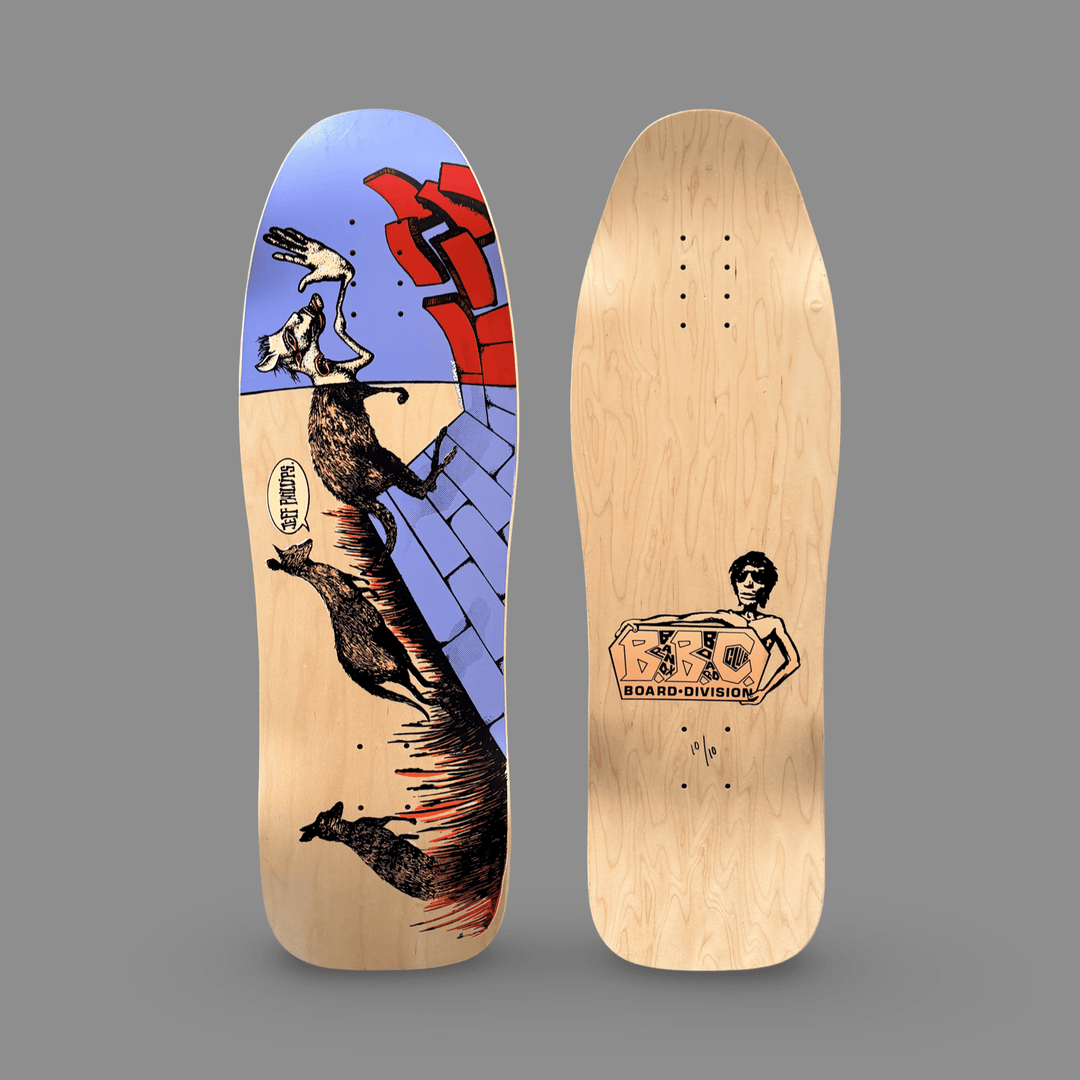 Jeff Phillips Kangaroo Limited Edition BBC Deck, HAND-PAINTED 10"x31" 1 of 10